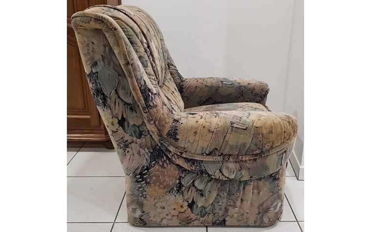 Fauteuil en tissu
